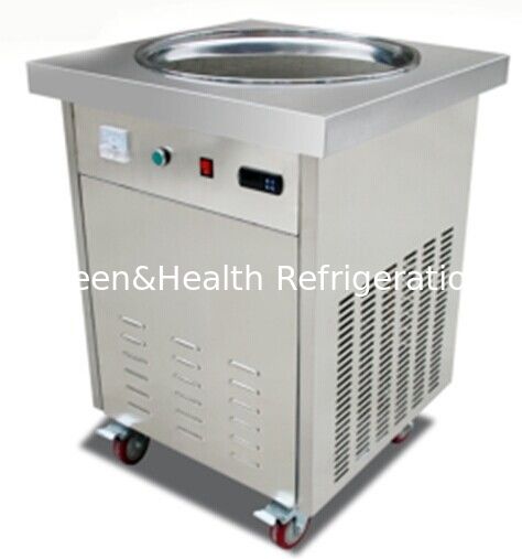 1.5kw Fast Frosting Speed Fried Ice Cream Machine with 201 Stainless Steel Construction