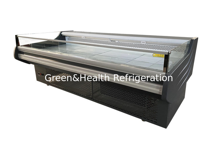 R22 Open Type Meat Display Freezer Showcase With LED Light