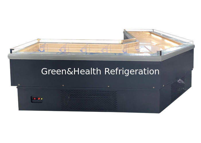 R22 Open Type Meat Display Freezer Showcase With LED Light