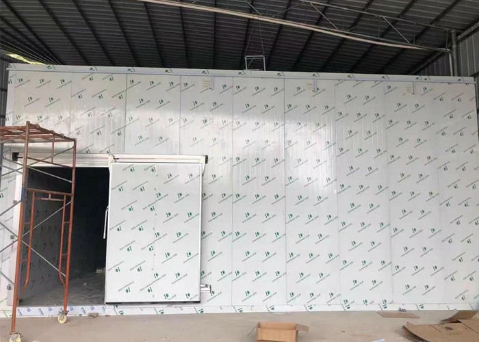 Cam Lock PU Panels Walk In Cold Room Freezer For Chicken Beef Modular Storage Room