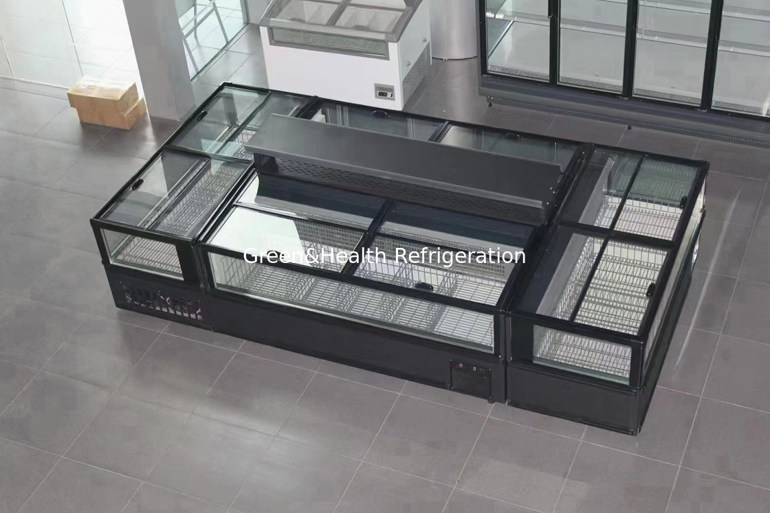 Shop Big Capacity Commercial Freezer With -18~-22 Degree Auto Defrost Aluminum Interior