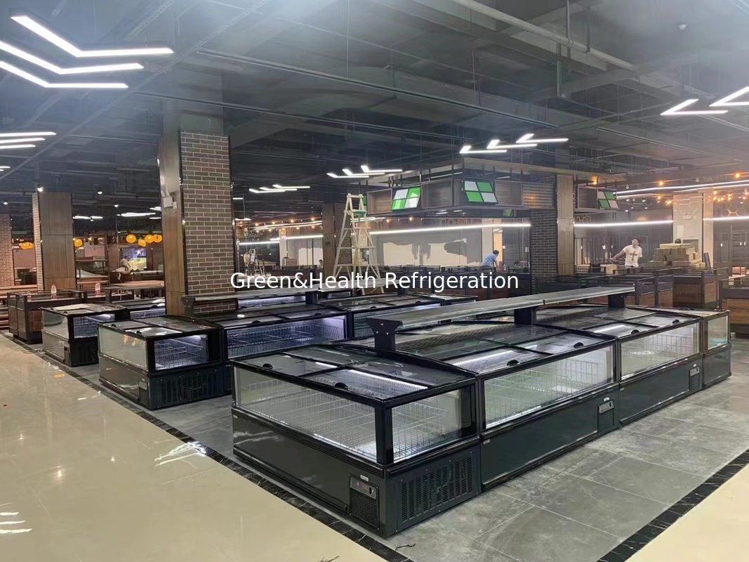 Shop Big Capacity Commercial Freezer With -18~-22 Degree Auto Defrost Aluminum Interior