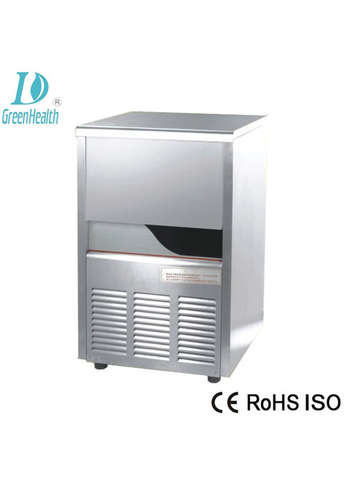 2T Production Ice Making machine Kitchen 50kg Stainless Steel Cube Ice Maker Machine