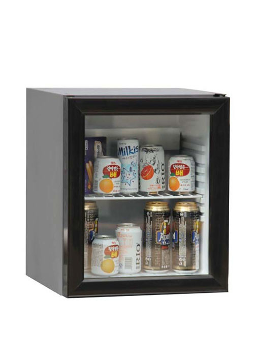 90L Mini Display Fridge For Beverage Cold Drink Under Bar Cooler Mini Bar Refrigerator