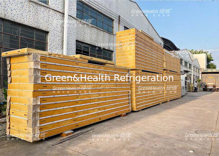 Negative Temperature Cold Storage Room Sliding Doors Panel Blast Chiller Shock Freezer