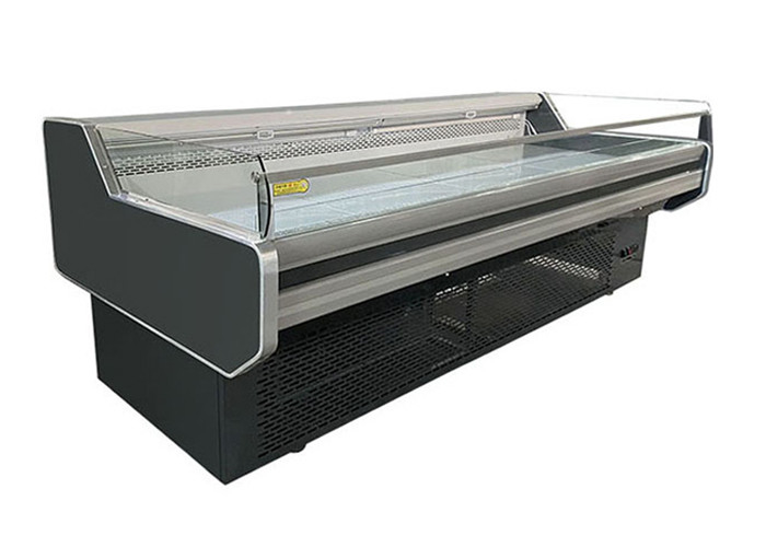 Fish Meat Seafood Display Table Refrigerator Showcase For Supermarket Congelador Horizontal