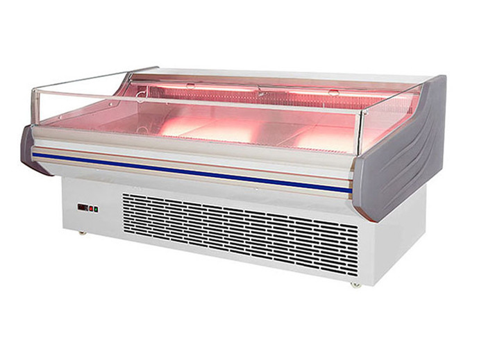 Fish Meat Seafood Display Table Refrigerator Showcase For Supermarket Congelador Horizontal