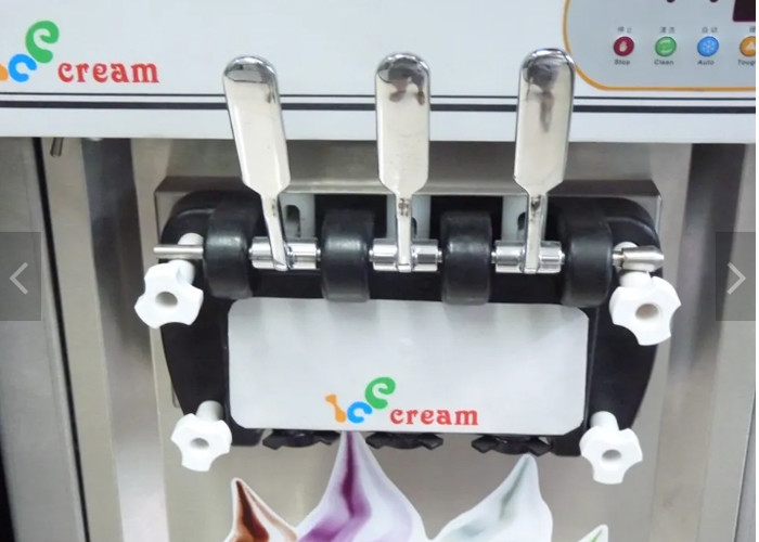 22 L/H Commercial Counter Soft Ice Cream Machine Stainless Steel Ice Cream Making Machine