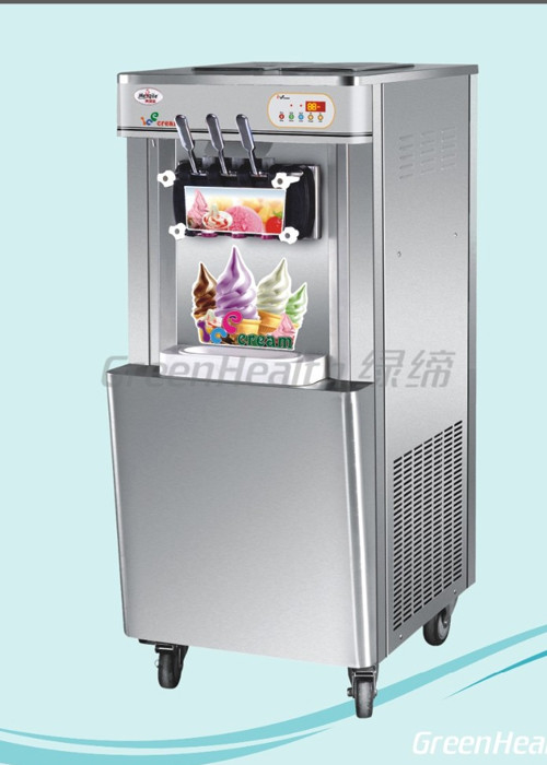 22 L/H Commercial Counter Soft Ice Cream Machine Stainless Steel Ice Cream Making Machine