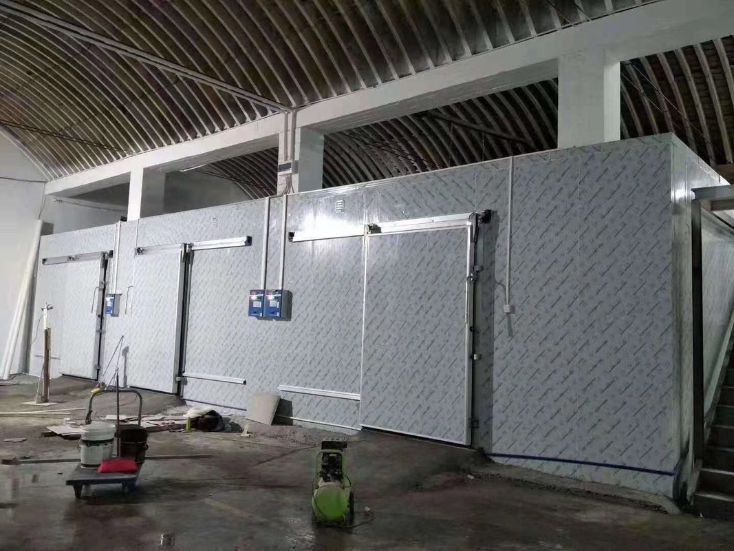 Double Temperature Combo Cold Storage Room Commercial Walk In Freezer For Vegetable And Meat