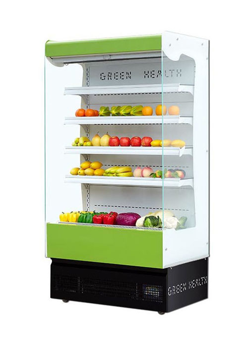 Glass Shelf Mini Chiller Refrigerator Shop Daily Food Vertical Upright Display Refrigerator
