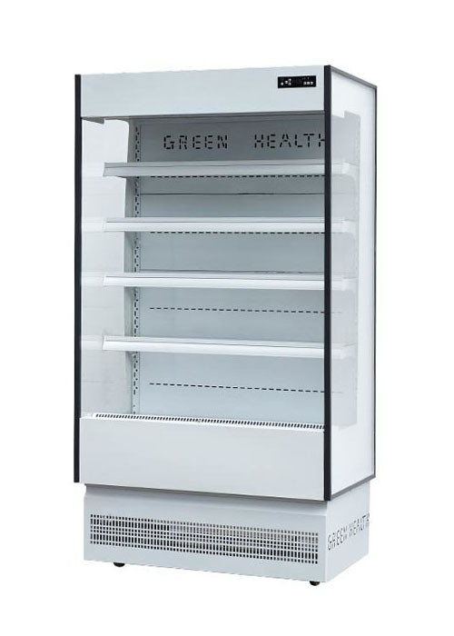 Glass Shelf Mini Chiller Refrigerator Shop Daily Food Vertical Upright Display Refrigerator