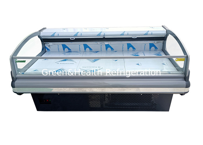 900W Frost Free Supermarket Fresh Food Showcase For Meat Shop