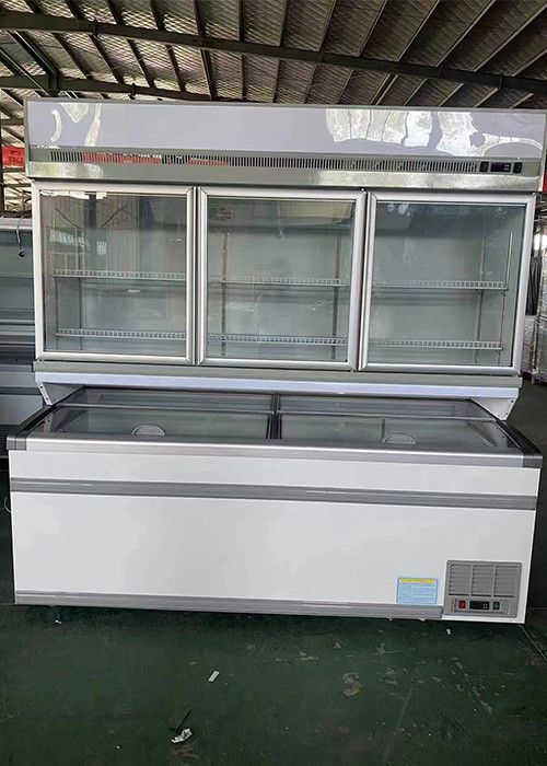 Famous Brand Compressor Combination Display Fridge Freezer With 3 / 4 Doors
