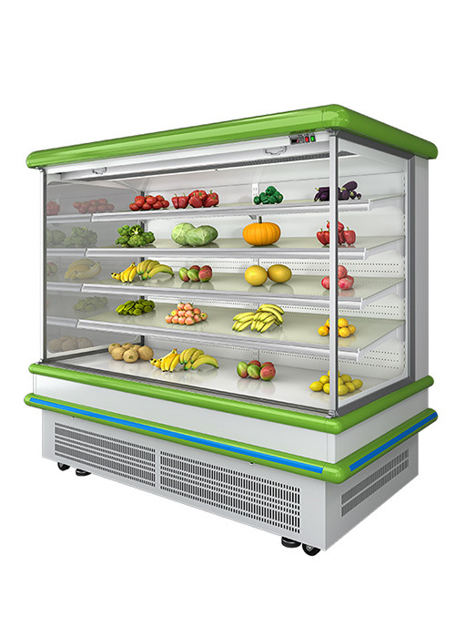 Factory Supply  Remote System Multi- Deck Open Chiller Supermarket Display  Fridge