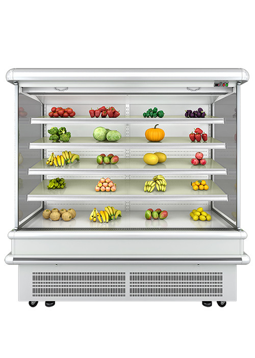 Factory Supply  Remote System Multi- Deck Open Chiller Supermarket Display  Fridge