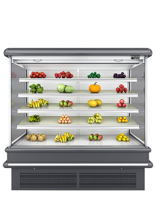 Factory Supply  Remote System Multi- Deck Open Chiller Supermarket Display  Fridge