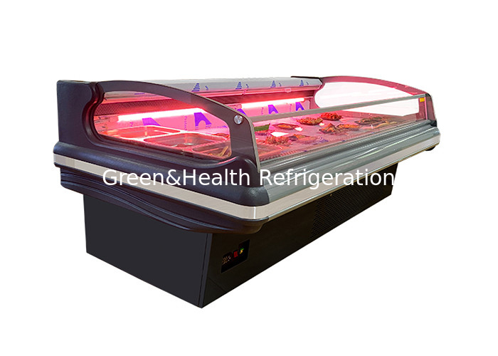 Green&Health Horizontal Refrigerator With Air Curtain For Fish/Fresh Meat/Seafoods