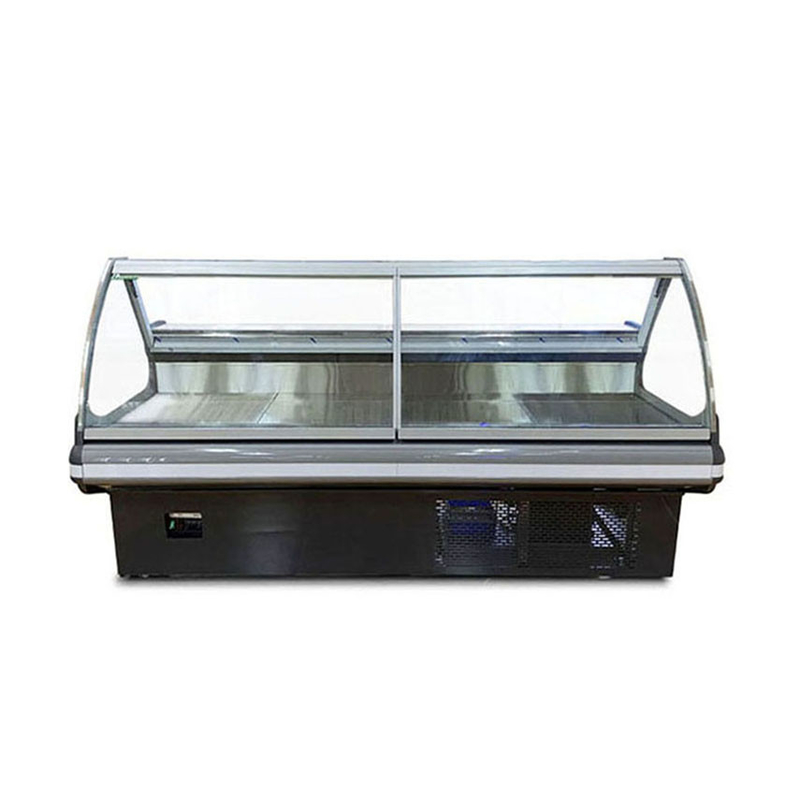 Commercial Fresh Meat Seafood Display Chiller For Butchery Store With 1.5 2 3m