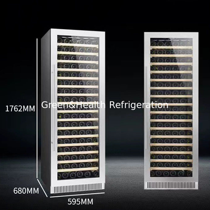 ETL Certificate 360° Air Ventilation Wine Refrigerator With 418L 220V 50HZ Automatic Defrost System