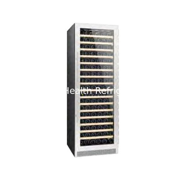 ETL Certificate 110V/60Hz Double Glass Door Wine Cooler Cabinet With R600 Refrigerant