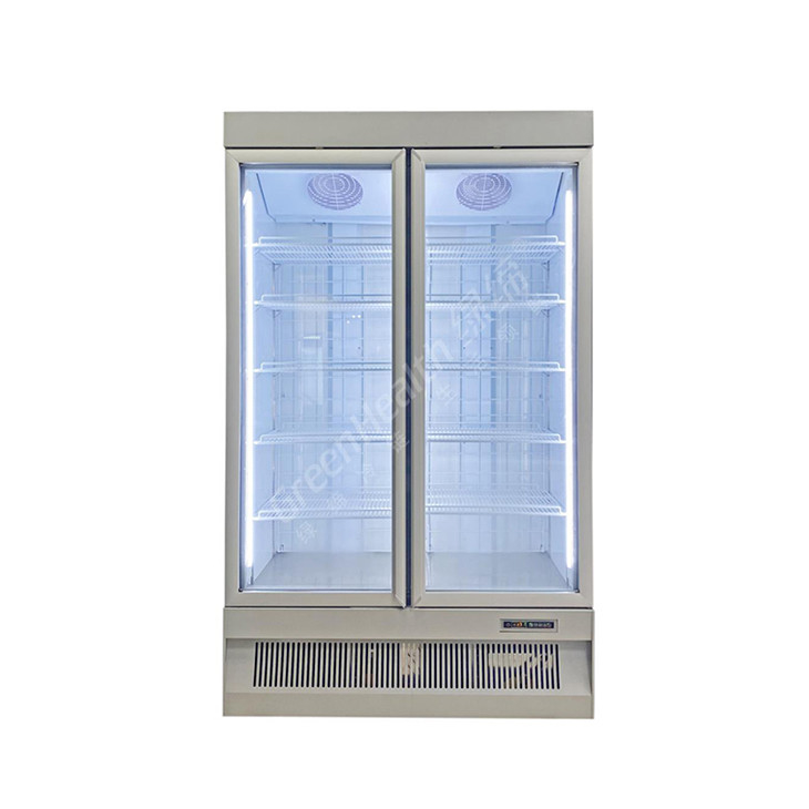 Rapid And Deep Freezing Built In Glass Door Freezer Adjustable Shelf For Frozen Food Display