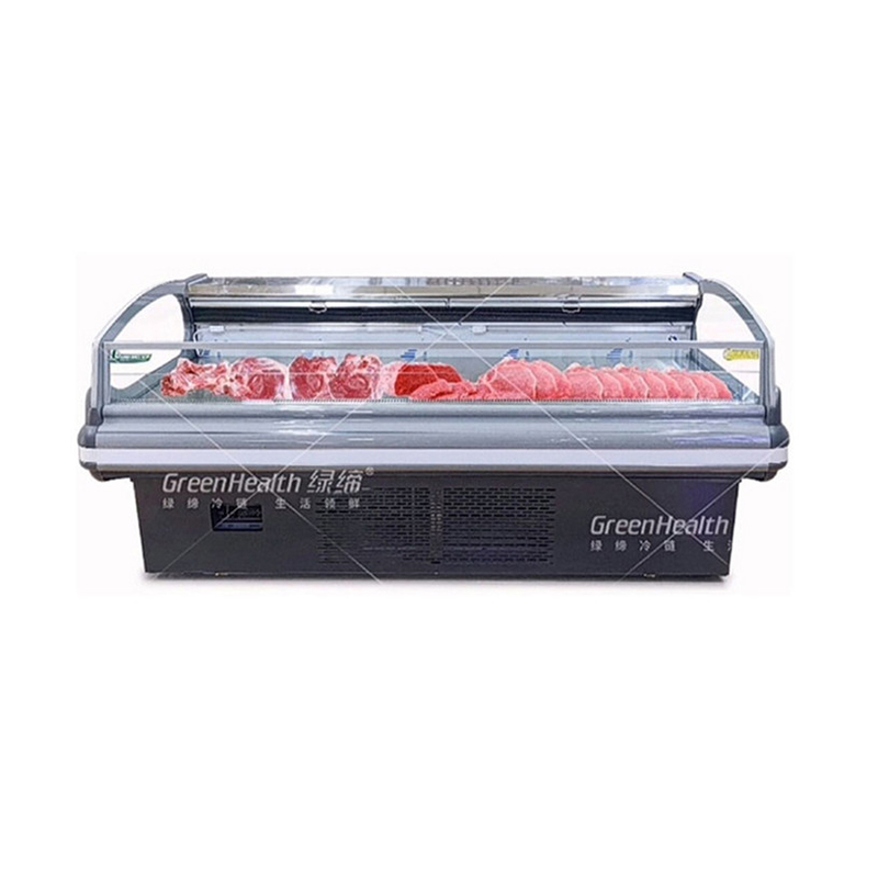 Top-Notch Meat Fish Cooked Food Display Freezer For Supermarket / Retailers