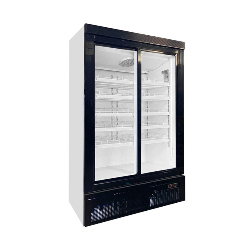 220v/50-60hz Rated Voltage Beverage Display Cooler with Temperature Range of 2C to 8C