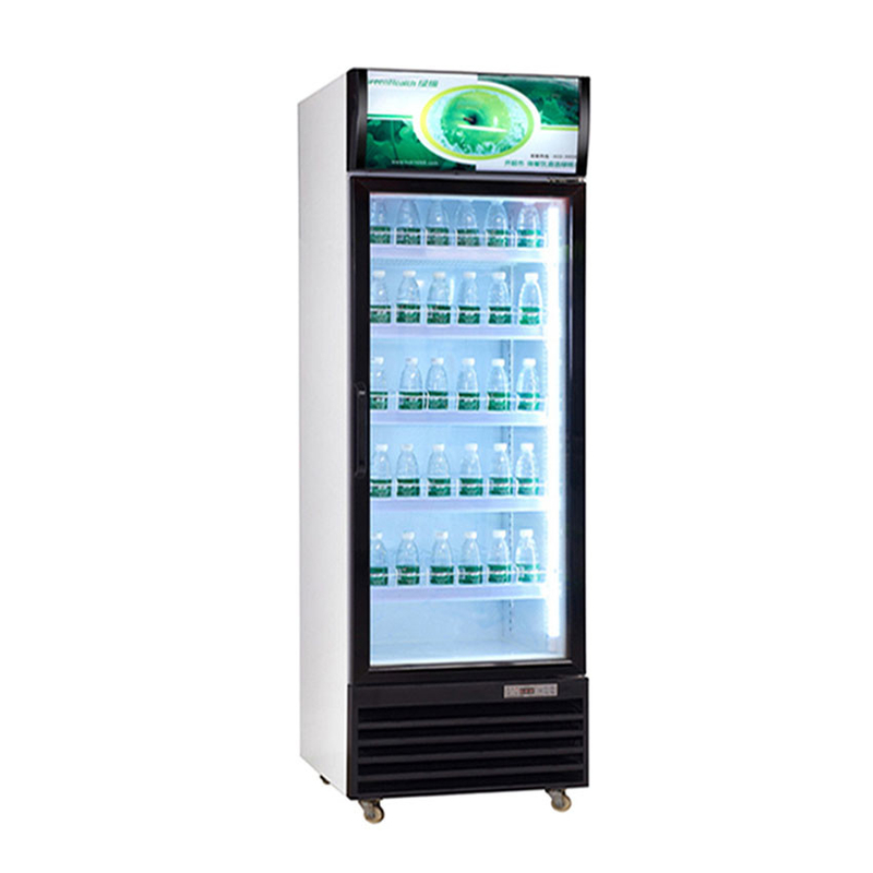 220v/50-60hz Rated Voltage Beverage Display Cooler with Temperature Range of 2C to 8C