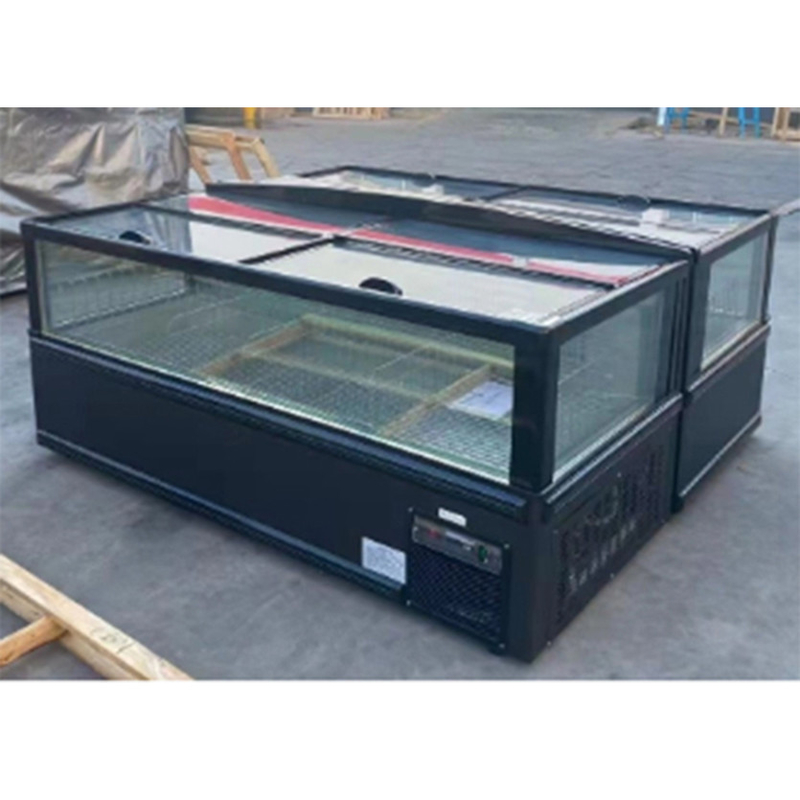 Efficiently Store and Showcase Frozen Products with Seeble Supermarket Island Freezer
