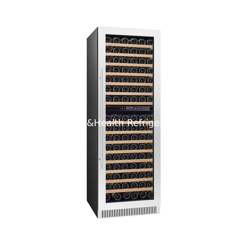 ETL Certificate Customizable 185 Bottles 445L Wine Display Refrigerator With 110V 220V 50HZ 60HZ
