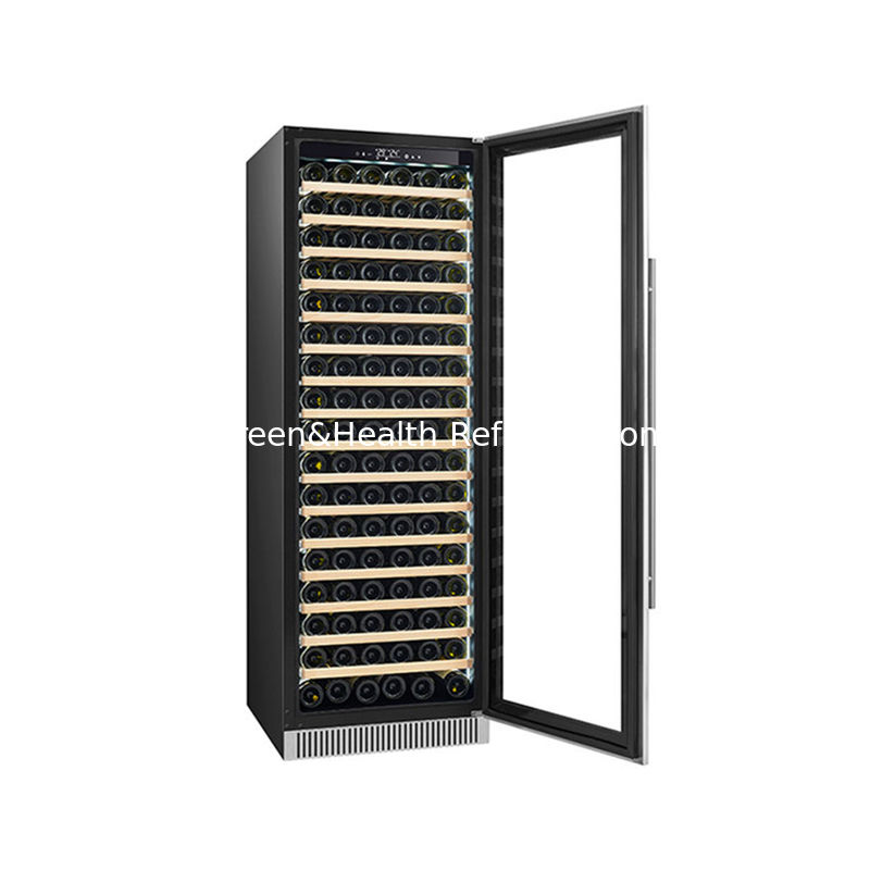 ETL Certificate Customizable 185 Bottles 445L Wine Display Refrigerator With 110V 220V 50HZ 60HZ