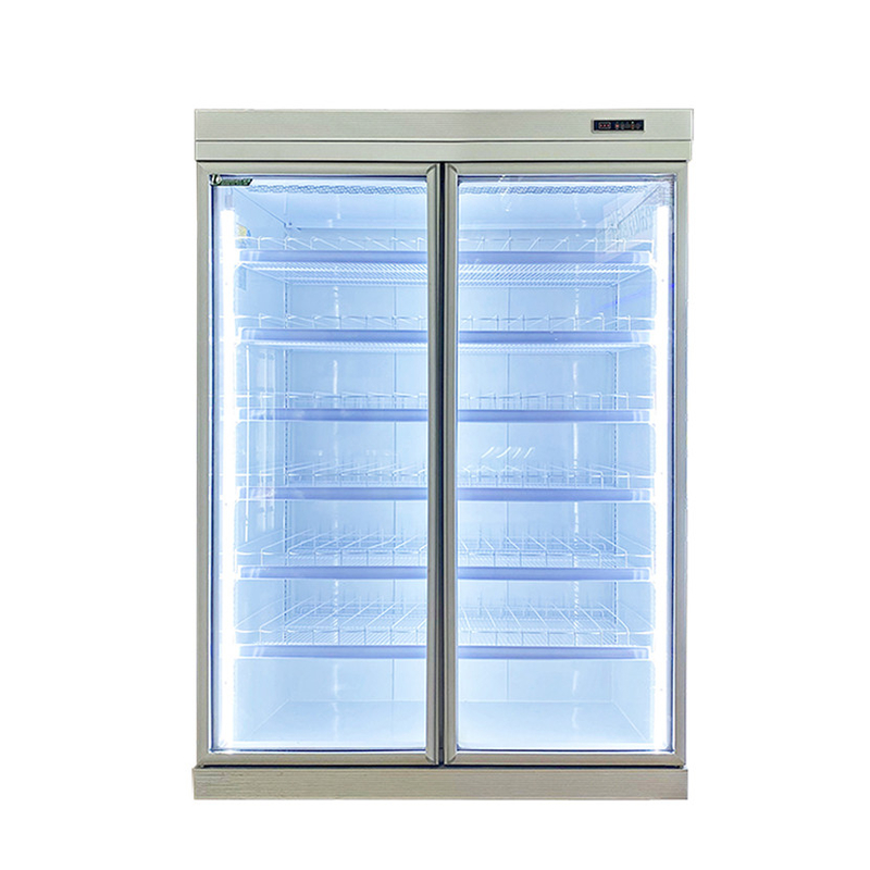 Commercial Frost Free Upright Freezer With 2/3/4/5 Doors Wheels Included