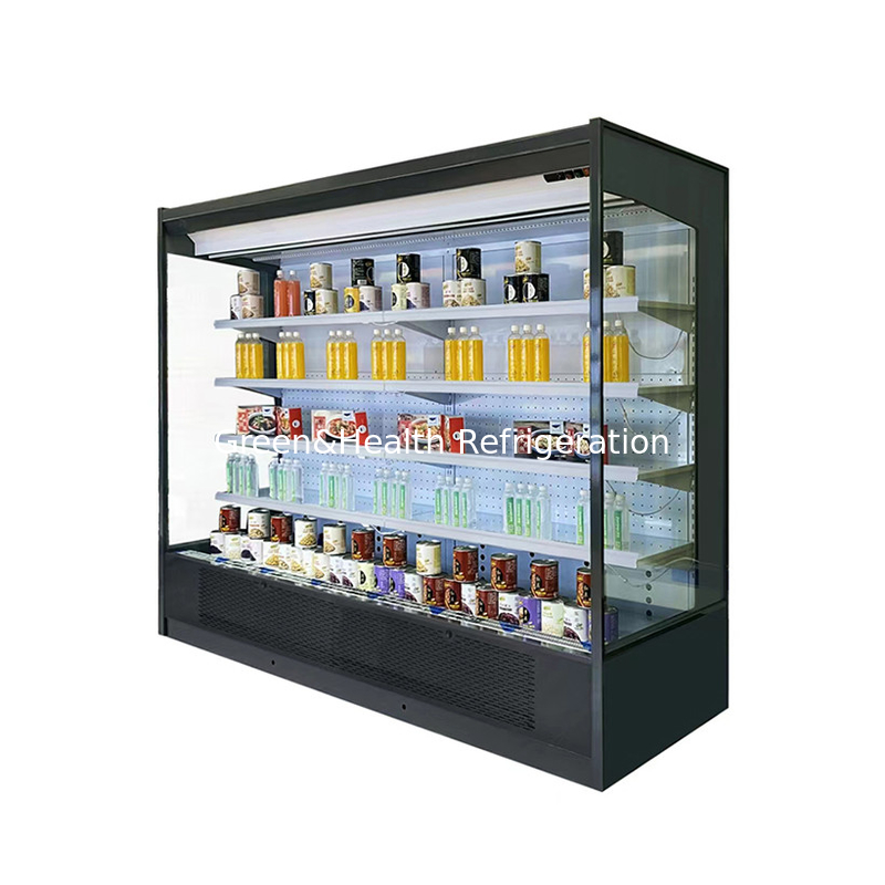 Commercial Spaces Multideck Open Chiller For Keeping Products Fresh And Cool