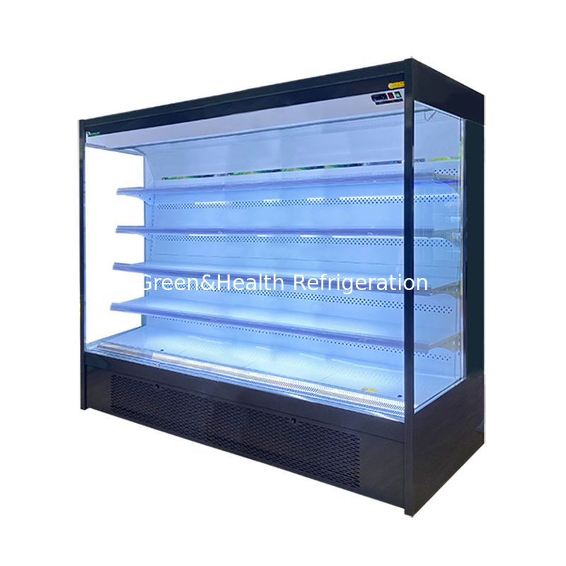 Commercial Spaces Multideck Open Chiller For Keeping Products Fresh And Cool