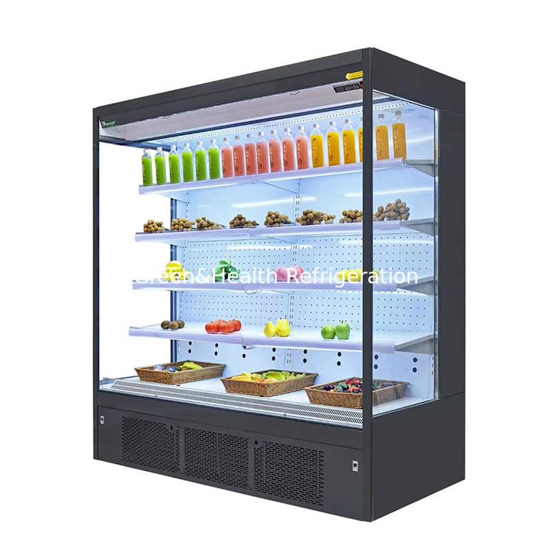 Commercial Spaces Multideck Open Chiller For Keeping Products Fresh And Cool