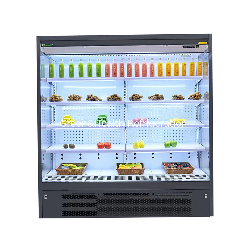 Commercial Spaces Multideck Open Chiller For Keeping Products Fresh And Cool