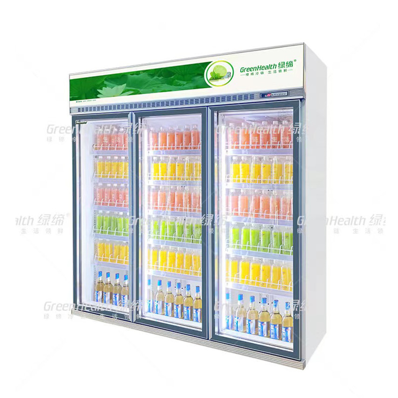 5 Layers Commercial Beverage Cooler With Digital Controller For Supermarket Chill Solution