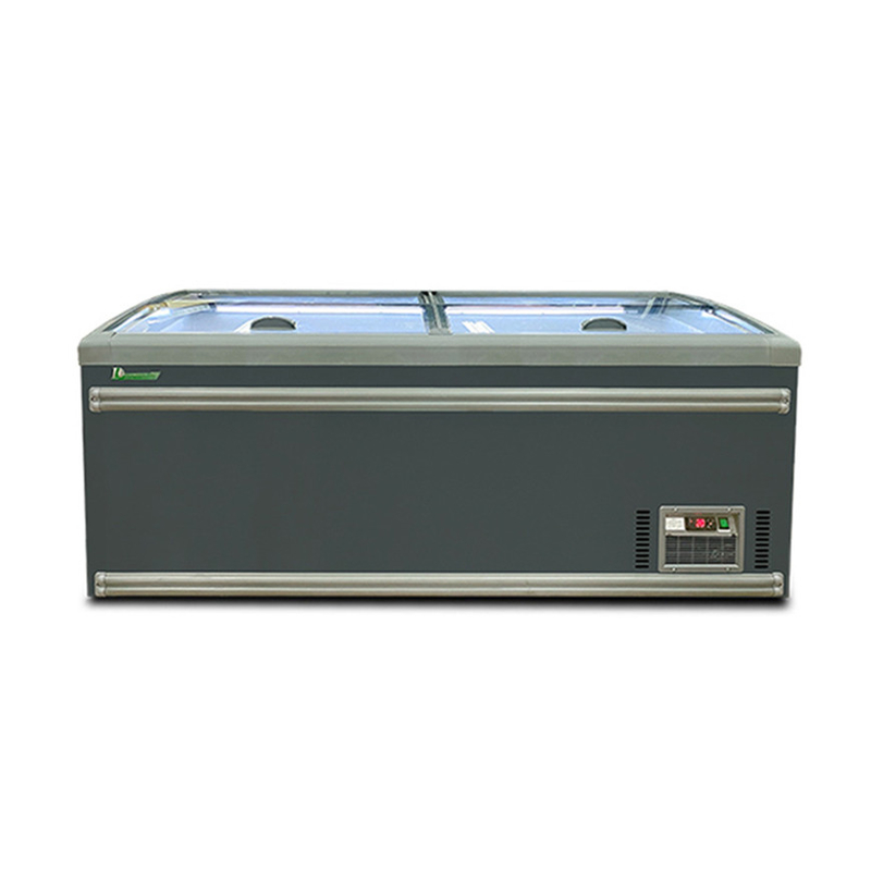 Product Presentation Supermarket Chest Deep Combination Open Top Island Freezer