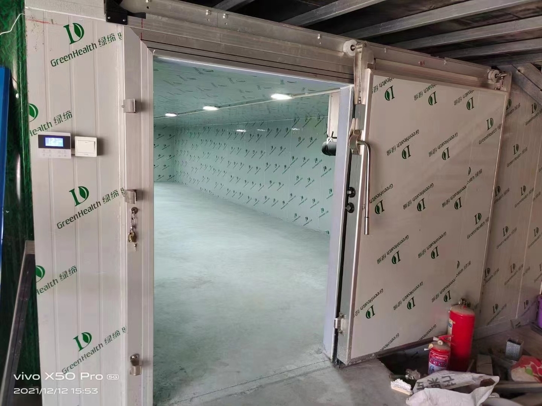 Custom Cold Storage Room For Fish And Meat Freezing With Automatic Control System