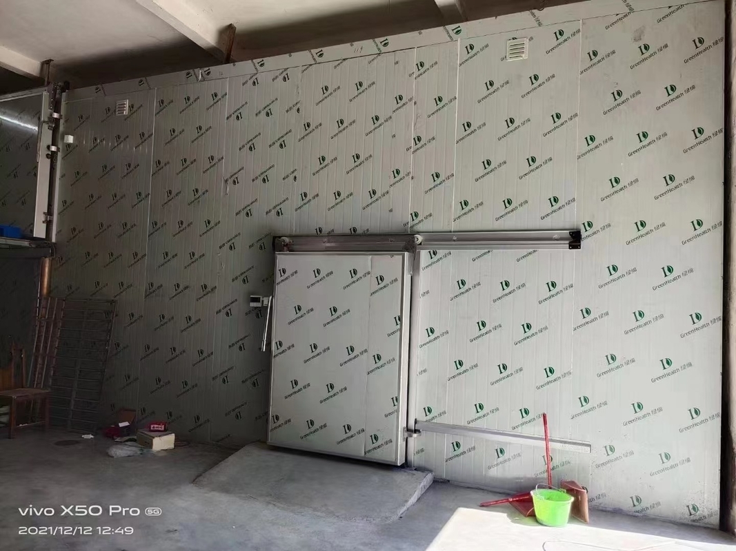 Custom Cold Storage Room For Fish And Meat Freezing With Automatic Control System