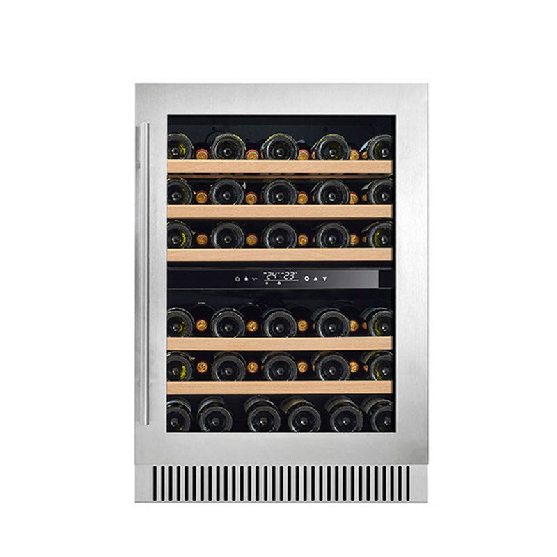 Dual-Zone Electric 60 Bottles Wine Cooler For Wine Storage And Preservation
