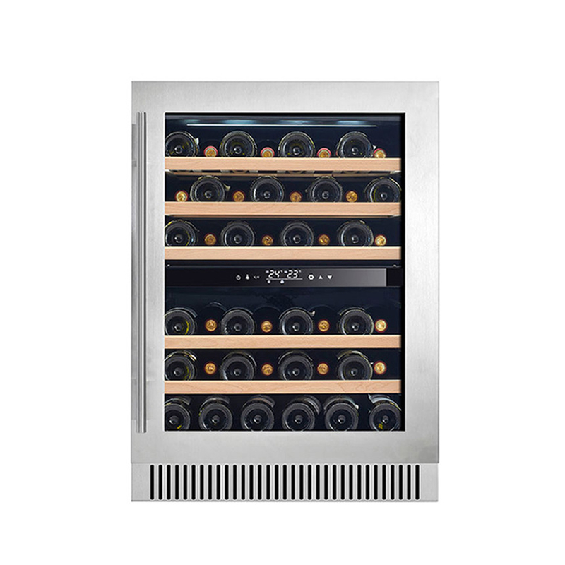 Dual-Zone Electric 60 Bottles Wine Cooler For Wine Storage And Preservation