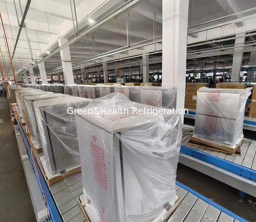 ETL Certificate 150L 168Cans Stainless Steel Solid Door Outdoor Beverage Refrigerator