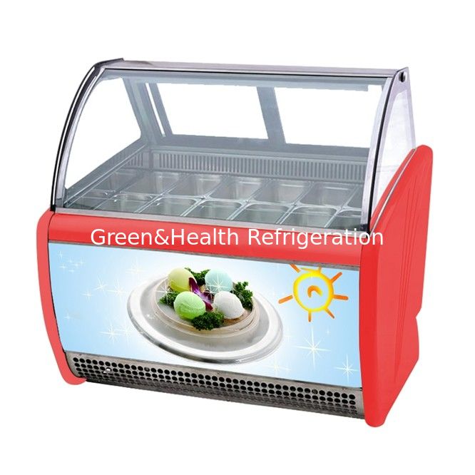 Portable Popsicles Ice Cream Display Case With Optional Trays / Ice Cream Display Unit