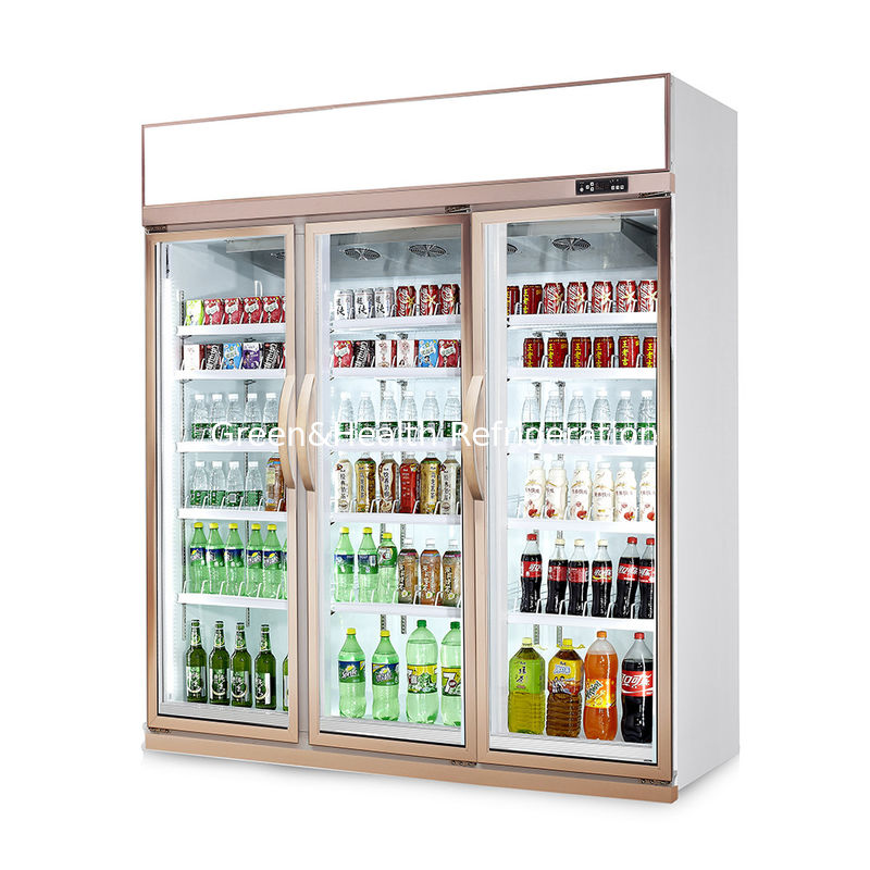 -18~-22 ℃ Commercial Display Freezer For Shop 5 Layers Or Adjustable
