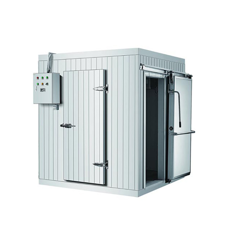 Air Cooling 2-8 Degree PU Panel Stainess Steel Cold Room Chiller For Food Storage