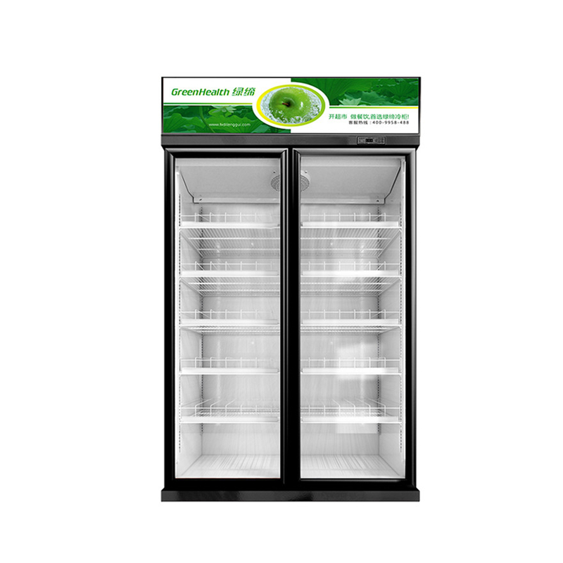 Single 2 3 4 Door Commercial Beverage Cooler For Convenience Grocery Store