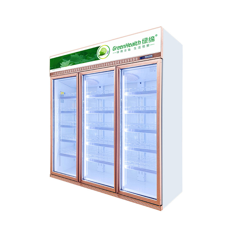 Single 2 3 4 Door Commercial Beverage Cooler For Convenience Grocery Store