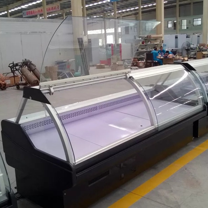 2-6°C Butcher Shop Deli Display Refrigerator With Open Door